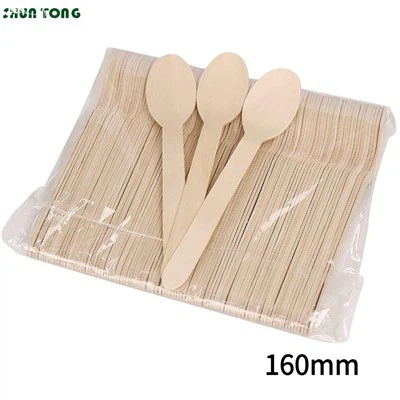 ملاعق خشبية يمكن التخلص منها