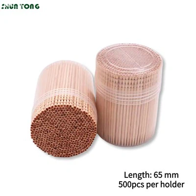 أسنان خشبية